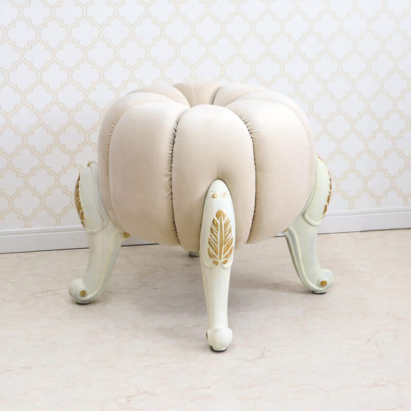楽天市場】パンプキンスツール ネイビー 茶脚スツール チェア