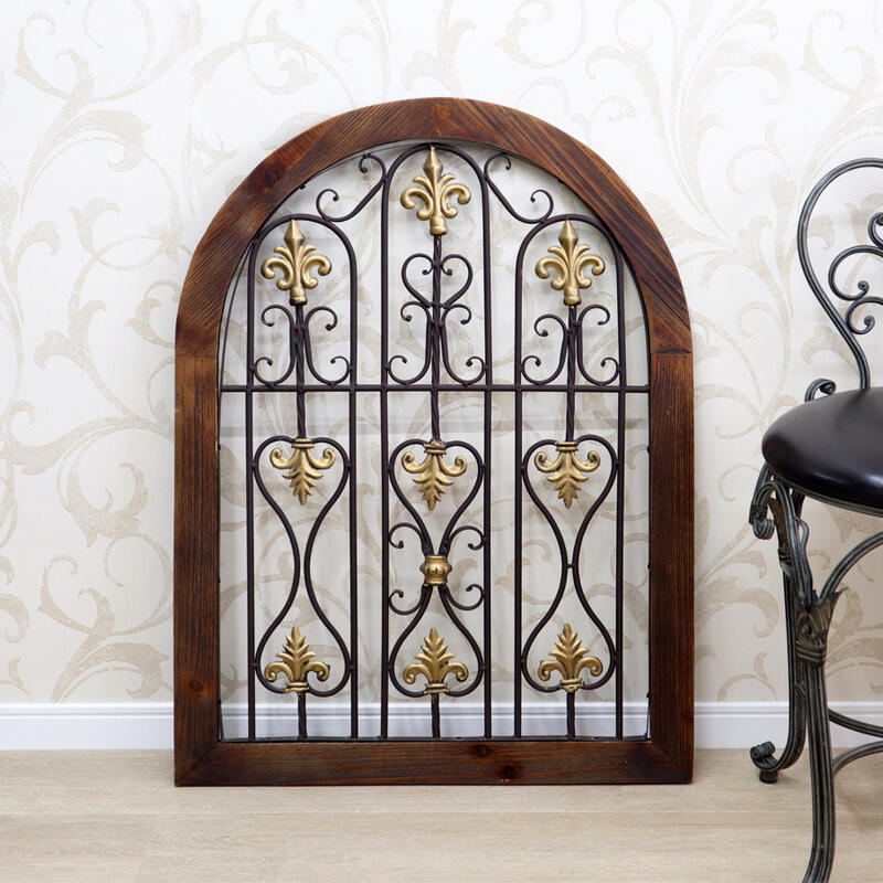 スペシャルオファ アイアン製 ウォールデコアンティーク デコレーション パネル クラシック アイアン ガーデン インテリア ディスプレイ ショップ おしゃれ かわいい 壁 壁飾り 玄関 庭 北欧 輸入雑貨 送料無料re Fucoa Cl