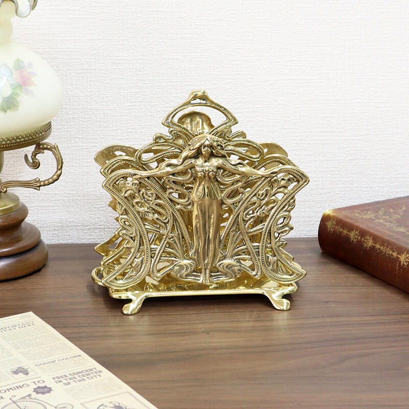 楽天市場】イタリア製 真鍮 ナプキンスタンドクラシック アンティーク