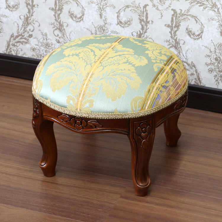 フットスツール丸 イタリアスツール イタリア家具 インテリア雑貨 グリーン イタリア・スツール 現品セール – 山川家具