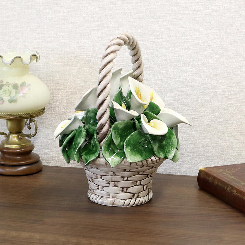 イタリア製　陶器　ハンドメイド　花瓶　花入れ 2025年最新】Yahoo!オークション -イタリア製花瓶の中古品・新品