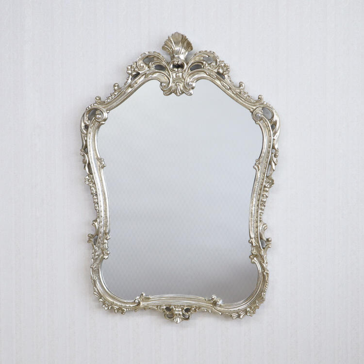 イタリア製 ウォールミラー シルバーアンティーク クラシック ミラー シルバー インテリア ディスプレイ ショップ ギフト プレゼント イタリア おしゃれ かわいい 壁掛け 鏡 玄関 北欧 姫系 輸入雑貨 送料無料redi84 Ag Onpointchiro Com