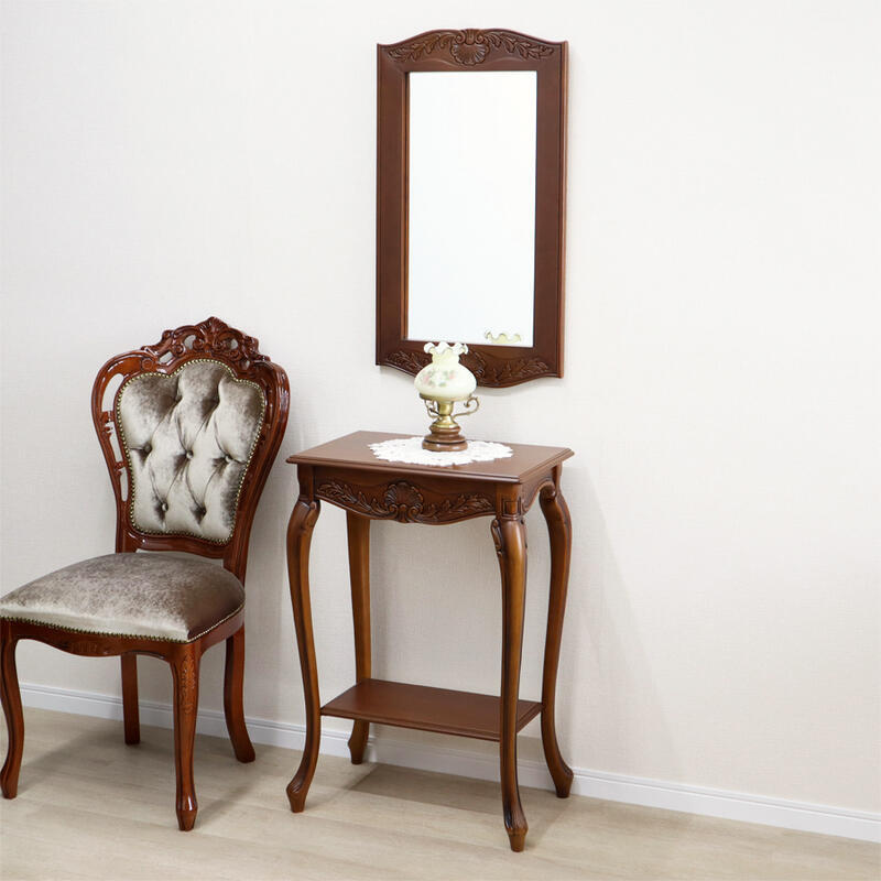 楽天市場】ポイント10倍SALE全面ミラー コンソール ゴールドモダン