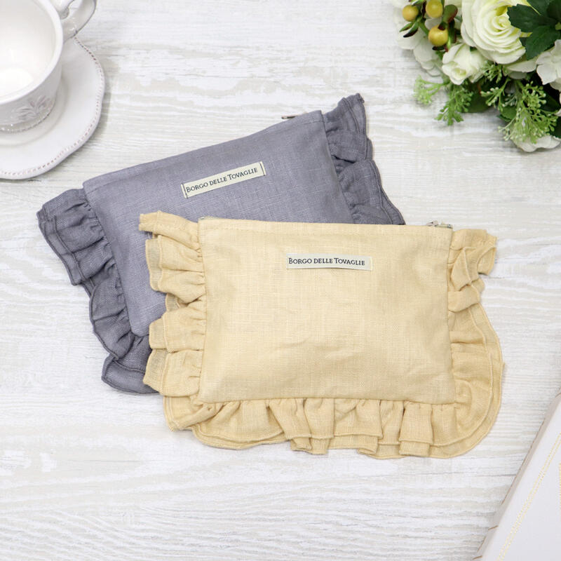 楽天市場】ボルゴ デレ トヴァーリエ フリルナプキン 2色より選択