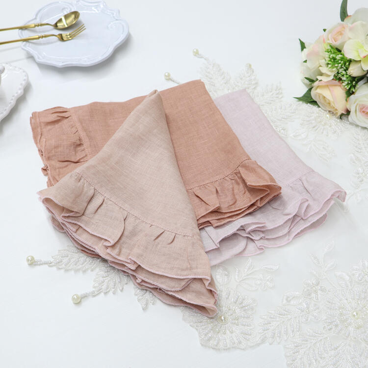 楽天市場】ボルゴ デレ トヴァーリエ フリルナプキン 2色より選択