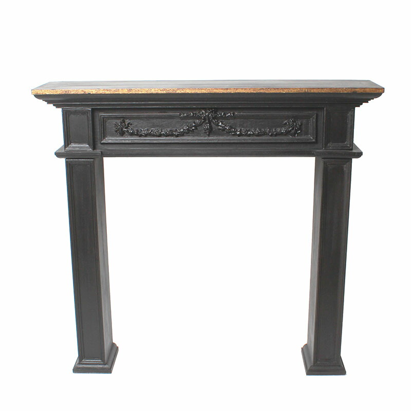 マントルピース コンソール シェルフ ブラック シャビーシック 5008 マントルピース コンソール シェルフ ブラック シャビーシック 5008