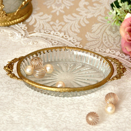 楽天市場】イタリア製 トレイ ゴールド Lサイズイタリア トレー