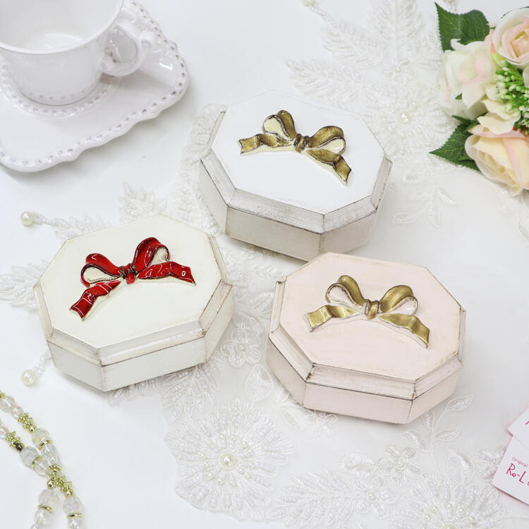 楽天市場】ソルディ オクタゴンボックス レッド×ゴールド Sサイズ