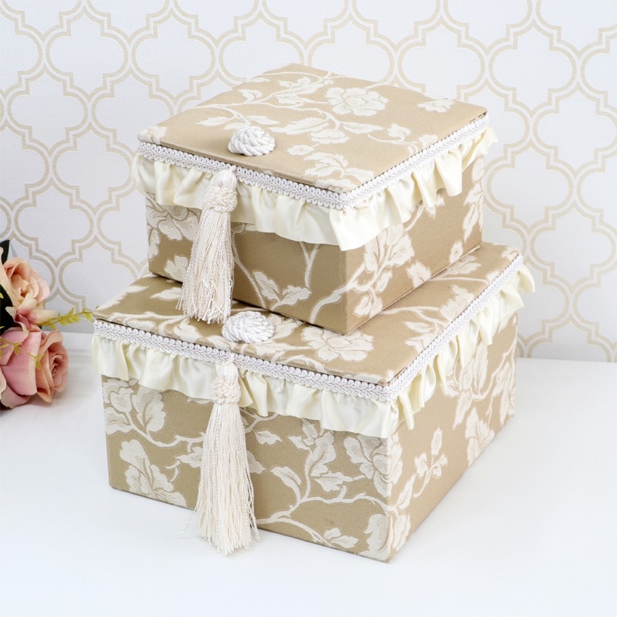 Jennifer Taylor ジェニファーテイラー 匣2地ひとそろい Heirloompink 花柄 Rehe 3473 雅やかな小物いれ Maxtrummer Edu Co