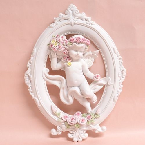 楽天市場】天使の壁飾り エンジェル ブックハート エンゼル フェアリー