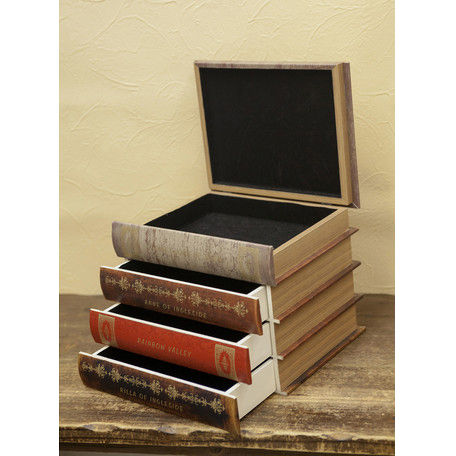 楽天市場】シークレットブックボックス 4段 ガリバー インテリア