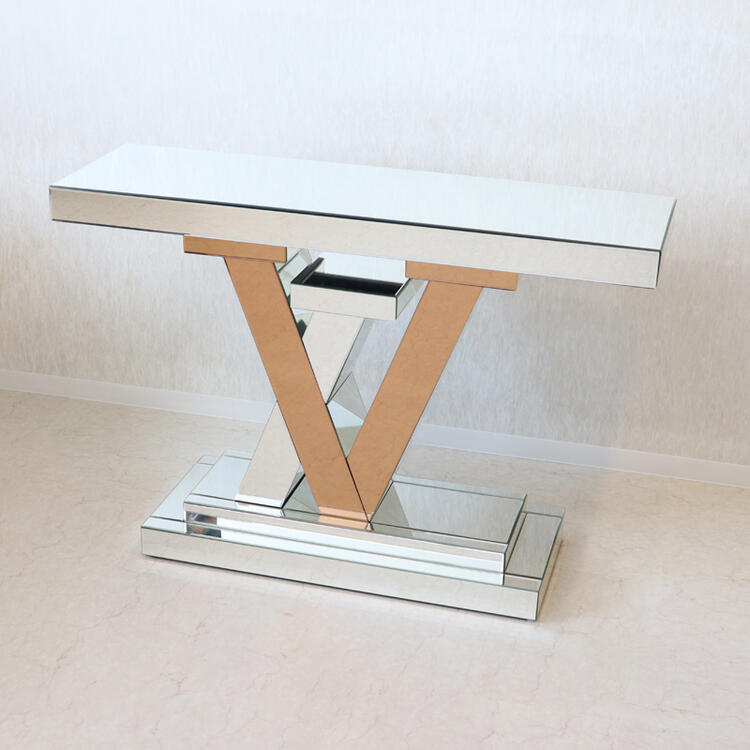 楽天市場 ミラーコンソール Cモダン ゴージャス コンソール カフェ エステ サロン ショップ スリム インテリア ディスプレイ オブジェ おしゃれ かわいい 北欧 玄関 置物 壁 飾り棚 店舗用 送料無料rekz8 Mf1048 Re Lshop リエルショップ