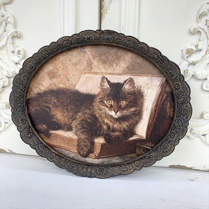 楽天市場】アートフレーム キャット Bタイプンティーク クラシック