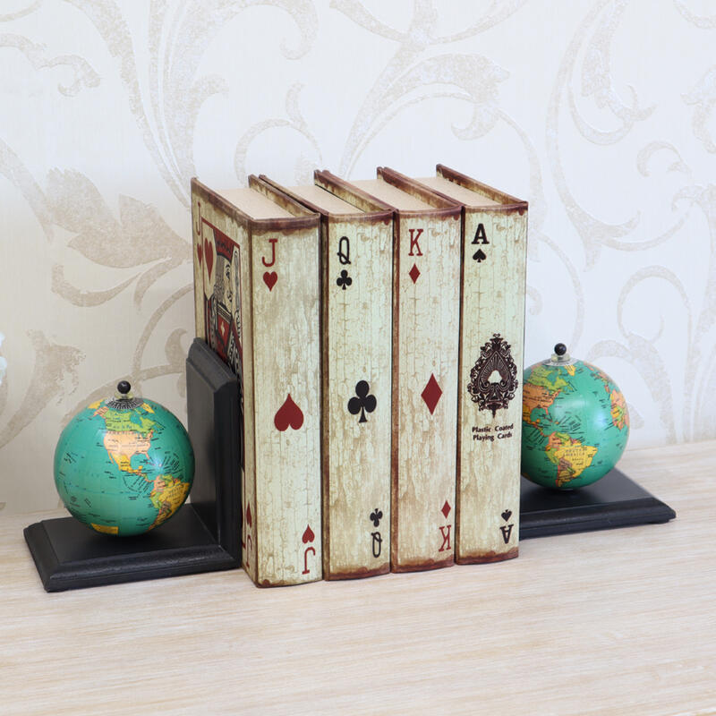 シークレットブックボックス 4pセット トランプ柄 Lサイズインテリア クラシック アンティーク シャビー フレンチ オブジェ インテリア ブックボックス プレゼント ギフト おしゃれ かわいい 小物入れ 蓋付き 箱 本型 洋書 北欧 収納 送料無料rebb Rocrooms Com