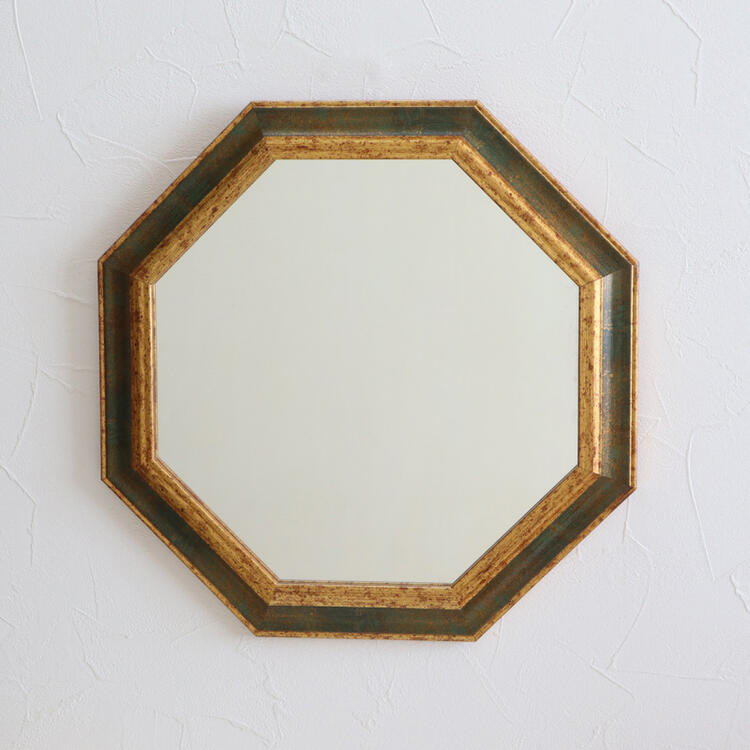 楽天市場】BERTOZZI 八角形 ウォールミラーイタリア ミラー クラシック
