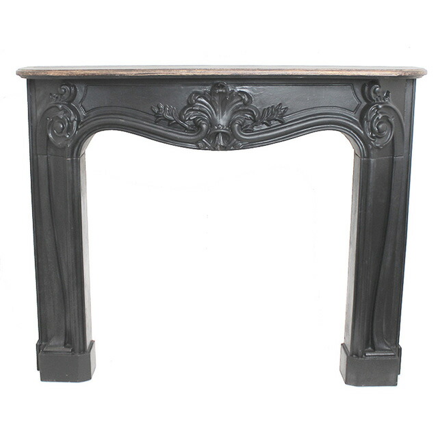 楽天市場】マントルピース ロココウォッシュシャビー シャビーシック