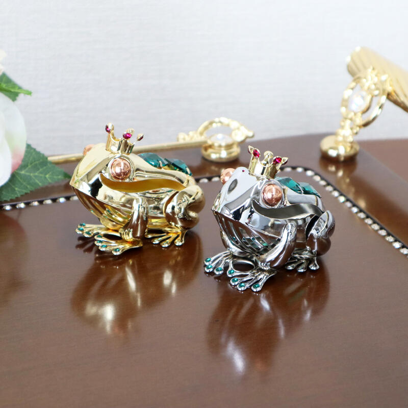 [期限付き]モンチッチ スワロフスキー カエル スワロフスキー モンチッチ ネックレス& チャーム かえる カエル