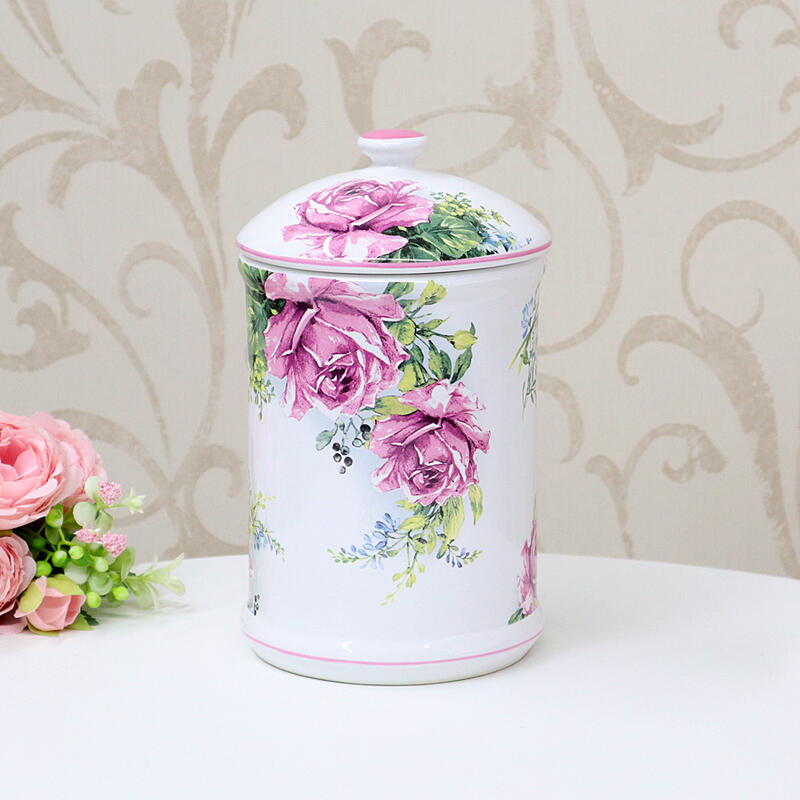 楽天市場】ロイヤルアーデン ローズ柄 サニタリーポットローズ バラ