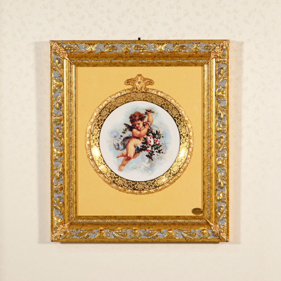 楽天市場】イタリア製 天使額 フレーム カテドラル1 エンジェル 絵画