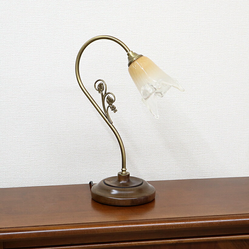楽天市場】☆素朴なテーブルランプ真鍮シェード デスクランプ