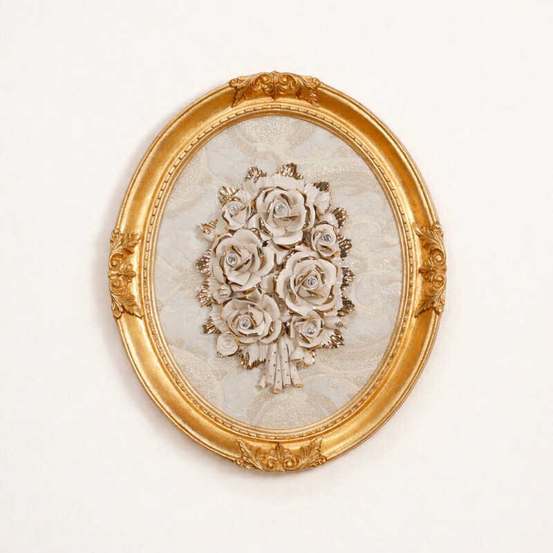 楽天市場】イタリア製 壁掛け 陶花インテリア クラシック アンティーク