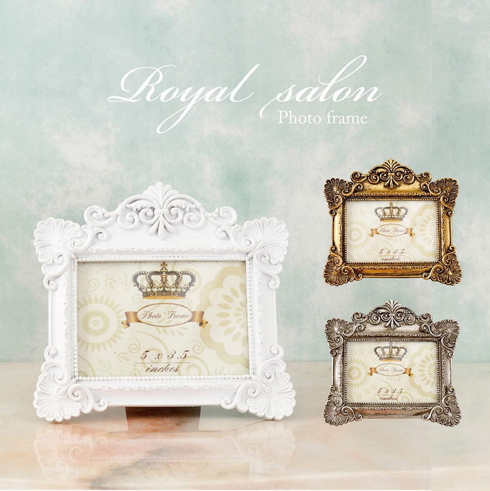 楽天市場】バロックフォトフレーム アンティークゴールドフォト