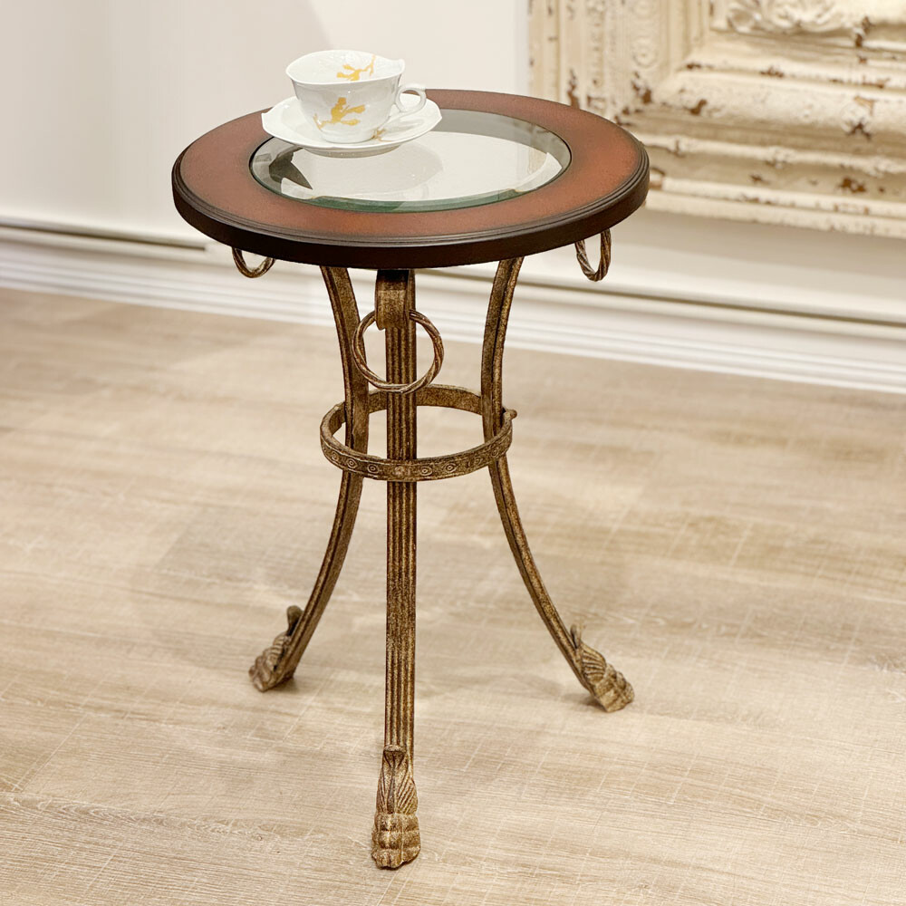 サイドテーブル　天板ガラス ステンレスフレーム サイドテーブル 天板ガラス ステンレスフレーム サイドテーブル