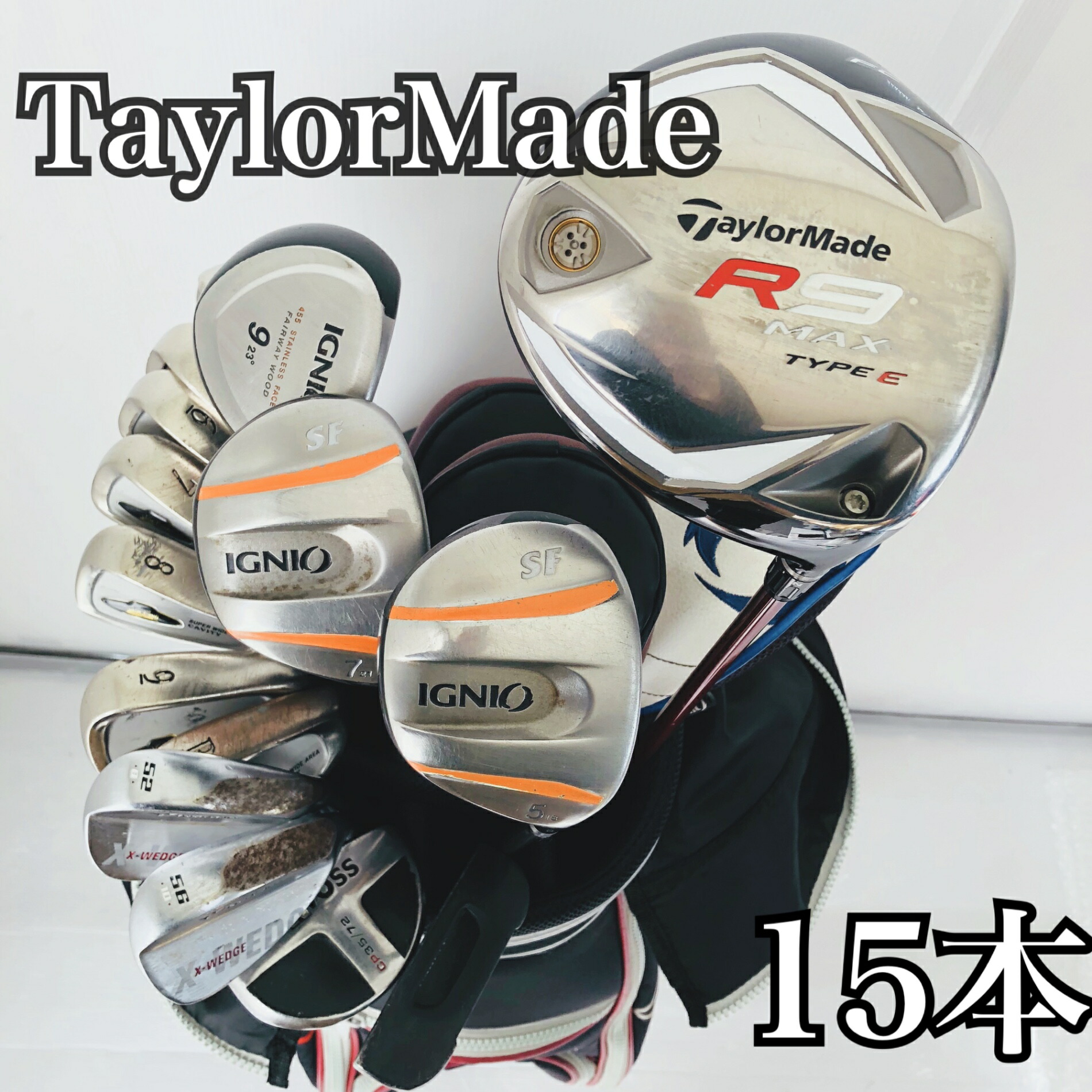 【新品キャディバッグ付き】テーラーメイド RBZ Stage2 豪華13本セット RBZ レディース 女性用 テーラーメイド スピードライト 9本セット