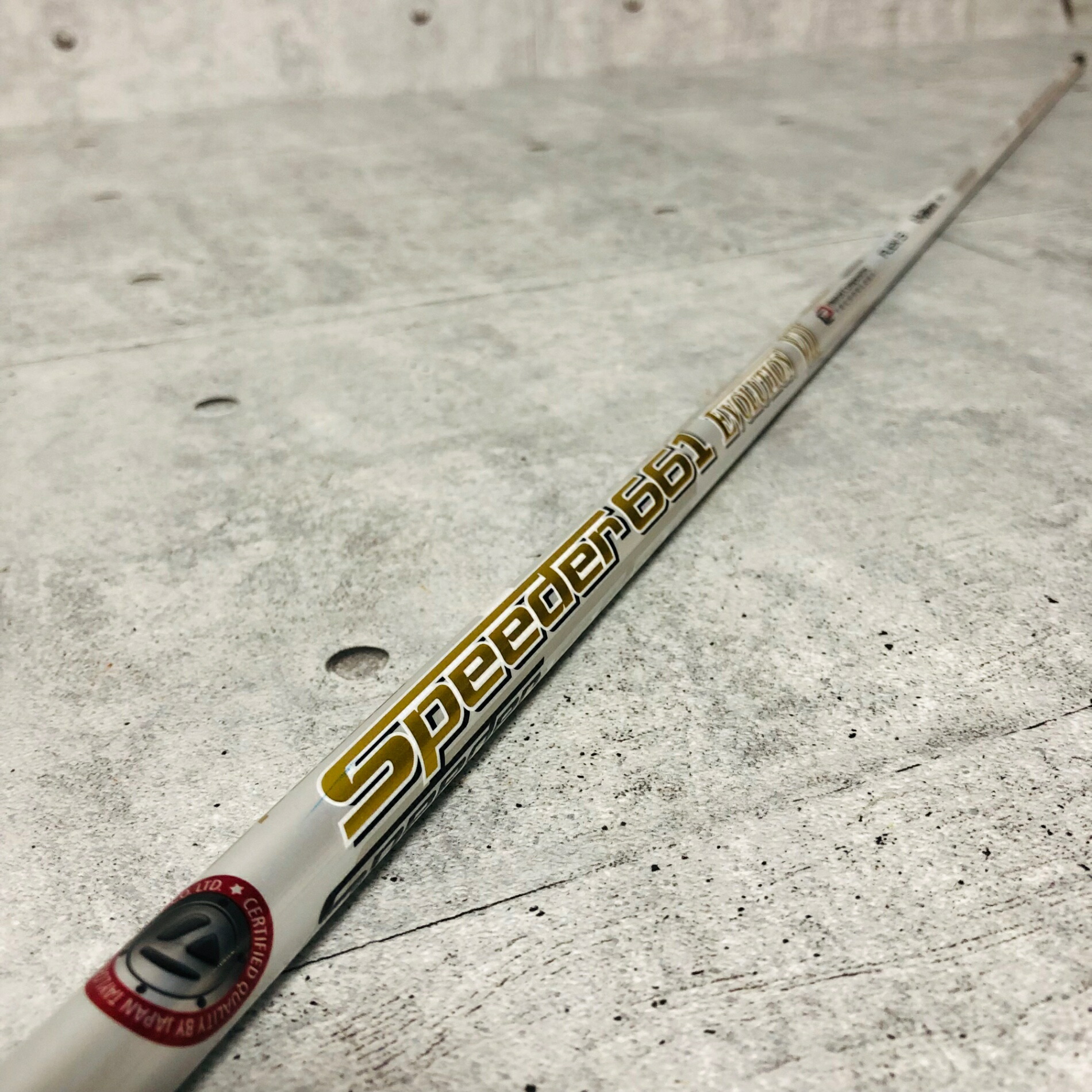 【中古】 Fujikura フジクラ Speeder 661 Evolution スピー ダーエボリューションVII 木材用 40.5in S 立て坑 ゴルフ 訓練を受ける 未経験者 取扱説明書 小物