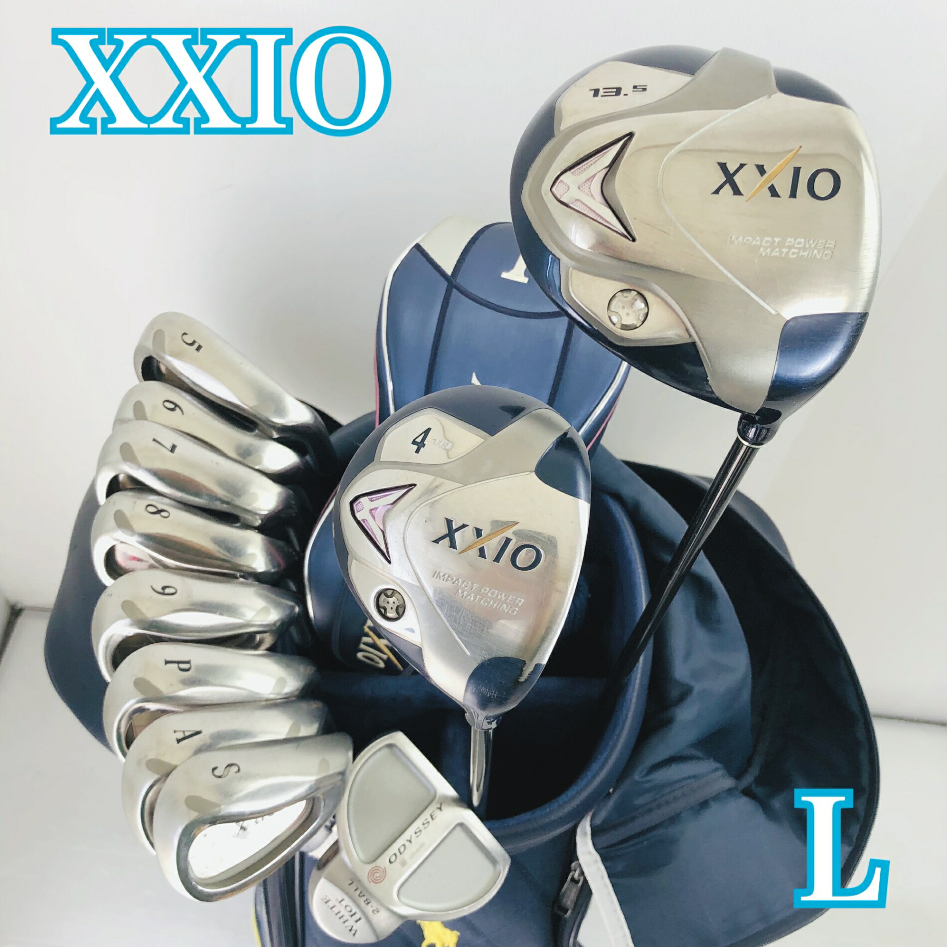 【中古】 レディース DUNLOP ダンロップ XXIO ゼクシオ6 MP600L ゴルフクラブセット ゴルフセット クラブセット 初心者 入門 右利き パター付 安価　83Y-16｜リユースネクスト店