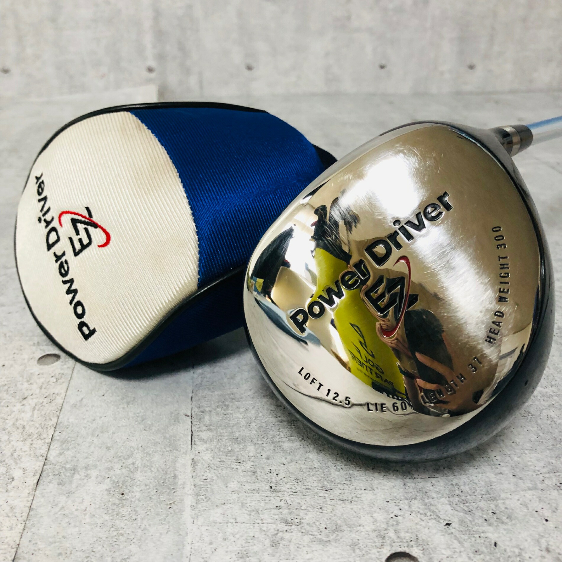 【中古】 Power Driver EZ 力強さ１番ウッド ゴルフ 律動的な調子 訓練を受ける手道具 ゴルフ 訓練を受ける 未経験者 取扱説明書