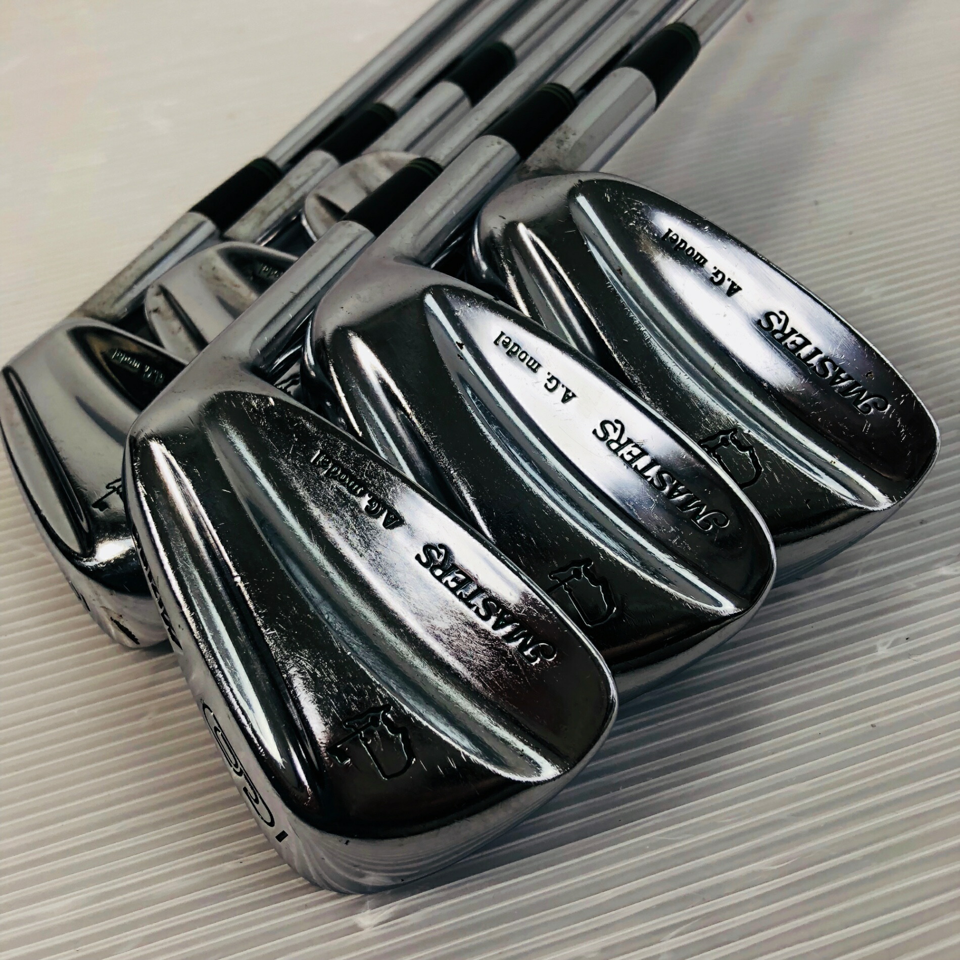 【中古】 MIZUNO ミズノ MASTERS A.G. model マスターズ アイアン MB マックルバック 6本 メンズ ゴルフ 野球クラブ 書き割り 未経験者 ハウツー物 右利き