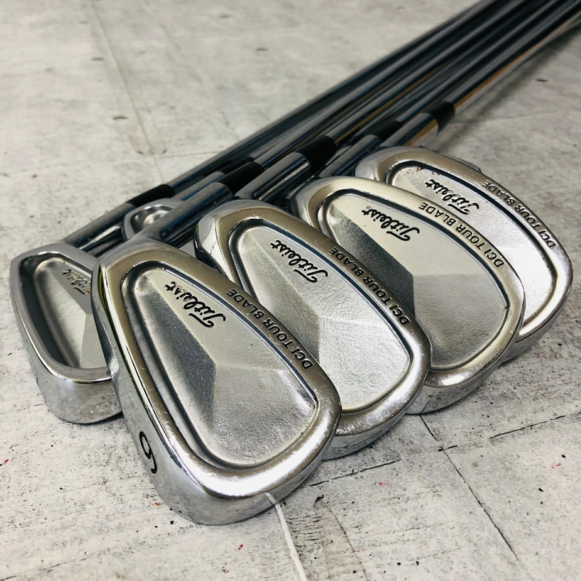 【中古】 Titleist タイトリスト DCI TOUR BLADE ツアーブレード 9本 メンズ ゴルフ 野球クラブ 書き割り 未経験者 ハウツー物 右利き