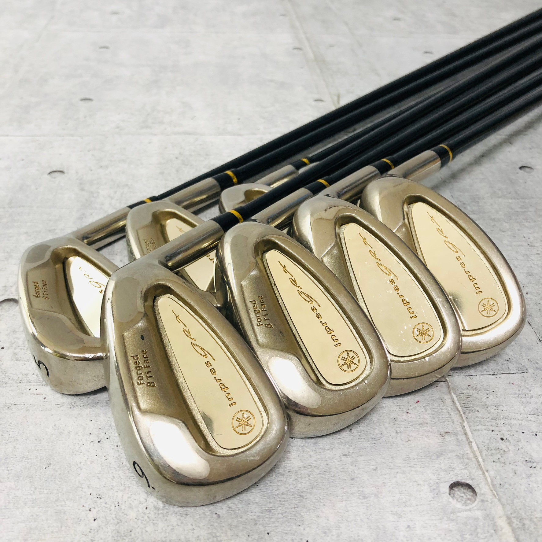 【引きうける付】【中古】 YANAHA ヤマハ inpres GRX はたご屋押しつける FORGED フォージド 8本 アイアン メンズ ゴルフ 野球クラブ 書き割り 未経験者 ハウツー物 右利き
