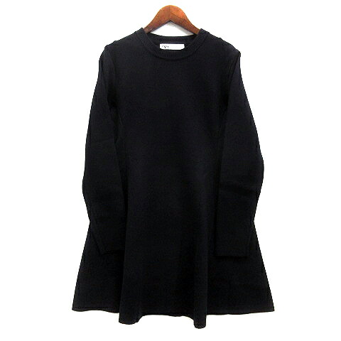 ZARA フェイクパール ニット ミニ ワンピース Sサイズ 新品未使用タグ付き ZARA フェイクパールニットワンピース - メルカリ