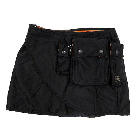 【中古】ビームスボーイ BEAMS BOY 別注 ボーイ PORTER 油槽船 一回り スコート 酉の方角御徒面子 御居処御徒面子 黒 黒いこと レディース 【ベクター 古着】 250418