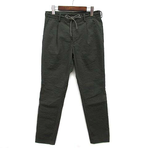 【中古】ジュンハシモト junhashimoto ウルトラライト パンツ ULTRA LIGHT PANTS 2024SS カーキ 緑 3 1072410057 メンズ 【ベクトル 古着】 250705