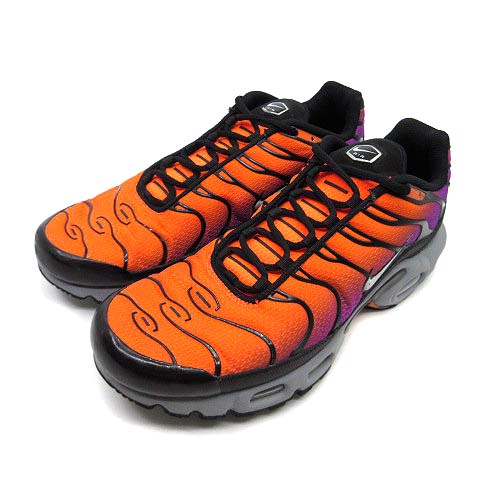 【中古】ナイキ NIKE エアマックス プラス AIR MAX PLUS スニーカー DM0032-014 デザートサンセット オレンジ パープル 27.5cm メンズ 【ベクトル 古着】 250730