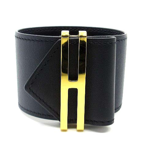 【中古】エルメス HERMES エラン ブレスレット ヴォースイフト ダークネイビー系 T2 U刻印 2022年 レディース 【ベクトル 古着】 250903|古着 買取&販売 ベクトルイズム