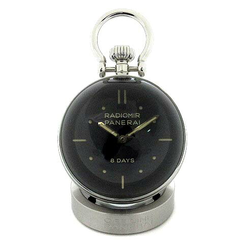 【中古】パネライ PANERAI 速見表 時辰儀 65MM ラジオ受信機食用粉 8デイズ 手一巻き PAM00641 黒いこと 置時計 美品 ☆AA★  【ベクター 古着】 251001