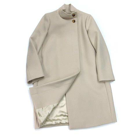 マックスマーラ　白タグ　ウール　カシミヤ　ステンカラー　コート　ベージュ 楽天市場】【マックス マーラ】Max mara カシミヤ混 ハイネック ウール