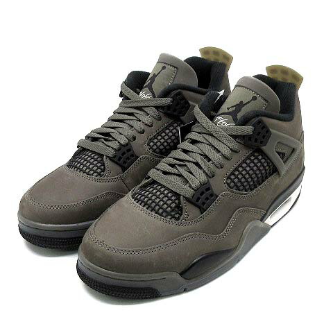 【中古】未当て嵌める品 ナイキ NIKE エアジョーダン 4 レトロ AIR JORDAN 4 RETRO スニーカー FV5029-200 ケイブストーン 27.5糎 メンズ 【ベクター 古着】 251110