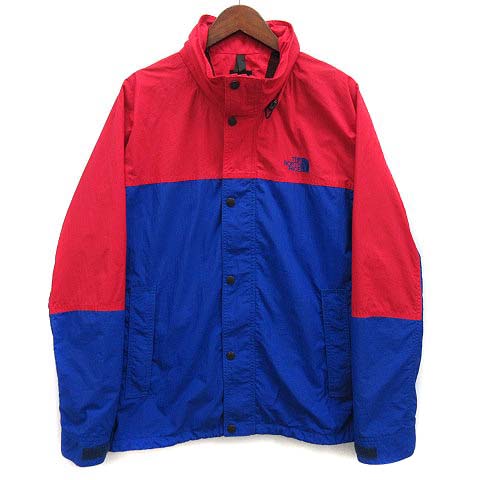 【中古】ザノースフェイス THE NORTH FACE ハイドレナ ウィンド ジャケット マウンテン パーカー HYDRENA WIND JACKET NP21835 レッド ブルー 赤 青 M メンズ 【ベクトル 古着】 251202