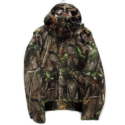 【中古】10x リアルツリーカモ REALTREE hardwoods ハンティング パーカー ジャケット M 【ベクトル 古着】 251204
