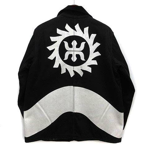 【中古】ダブルタップス WTAPS 火消し役 刺子 刺し子 押しかぶせる櫂 上衣 黒 黒いこと M ☆AA★ メンズ 【ベクター 古着】 251226