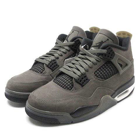 【中古】未当て嵌める品 ナイキ NIKE エアジョーダン 4 レトロ AIR JORDAN 4 RETRO スニーカー FV5029-200 ケイブストーン 27.5糎 メンズ 【ベクター 古着】 260105