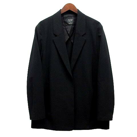 【中古】ユナイテッドトウキョウ UNITED TOKYO ウォッシャブルウール A-LINE テーラードジャケット 羽織 ブラック 黒 2 132253001 メンズ 【ベクトル 古着】 260115