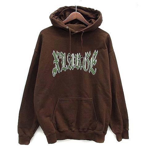 【中古】エクストララージ X-LARGE アーチロゴ プルオーバー フーデッド スウェット シャツ パーカー ARC LOGO PULLOVER HOODED SWEAT ブラウン 茶 M 101223012028 メンズ 【ベクトル 古着】 260116
