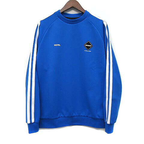 【中古】エフシーレアルブリストル F.C.Real Bristol FCRB TRAINING TRACK CREWNECK TOP トラックトップ L 青 ブルー FCRB-242035 【ベクトル 古着】 260321 16,863円