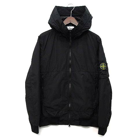 【中古】ストーンアイランド STONE ISLAND ナイロン フーデッド 上衣 上衣 761540632 黒いこと 黒 S メンズ 【ベクター 古着】 260425